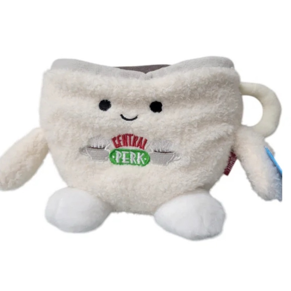 Bum Bumz Friends Central Perk Coffee Cup Mug Plush Stuffed NEW with Tags NWT